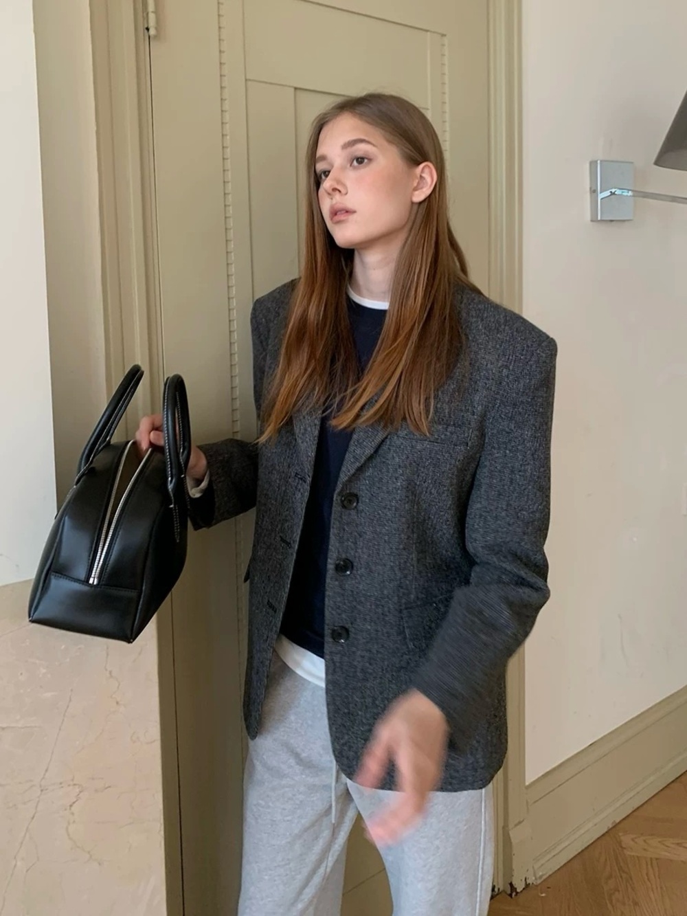 Charcoal Gray Blazer